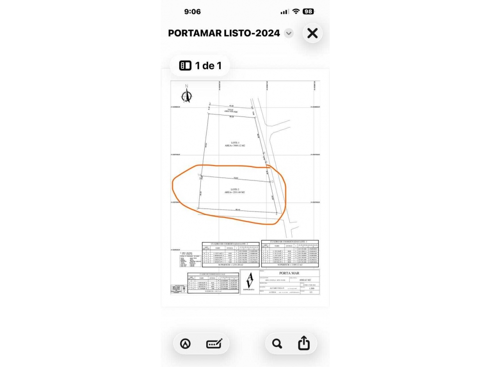 LOTE EN VENTA EN COVEÑAS SUCRE - 3