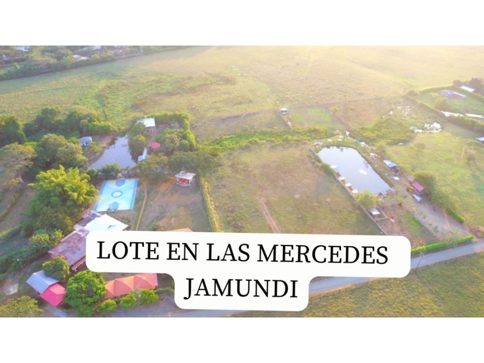 Lote en venta en las Mercedes - Jamundi - 2