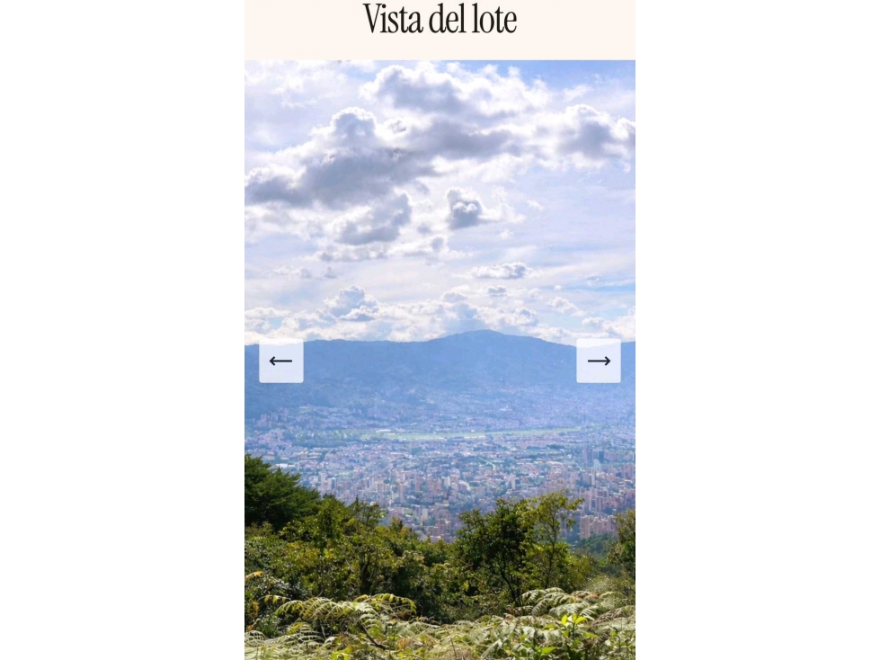 LOTE EN VENTA EN LAS PALMAS MEDELLÍN | CINTURÓN VERDE — foto 5