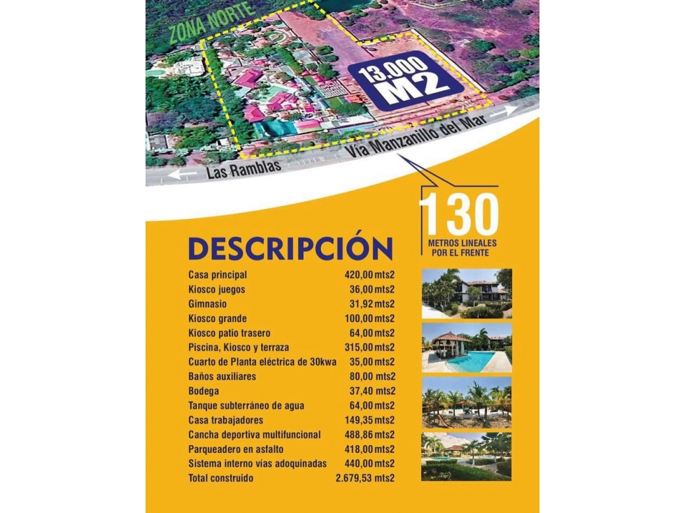 Lote en venta en Manzanillo del mar Cartagena — foto 3