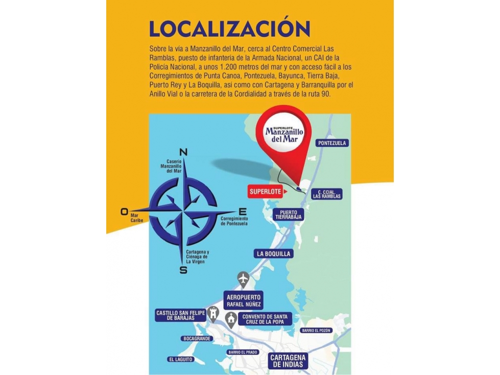 Lote en venta en Manzanillo del mar Cartagena — foto 4