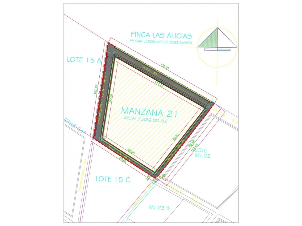 Lote en venta en Monteria