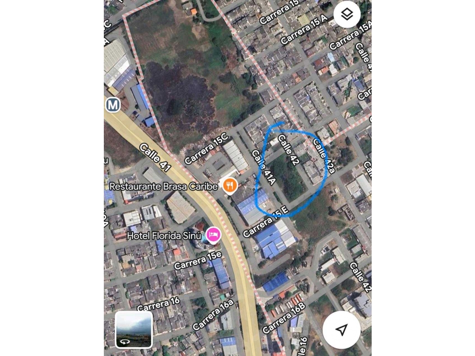 LOTE EN VENTA EN LA ZONA DE MONTEVERDE EN MONTERIA