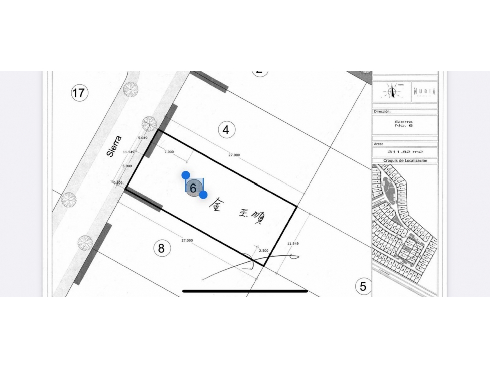 Lote en venta NUBIA RESIDENCIAL. Listo para escritura! KUMMA - 5