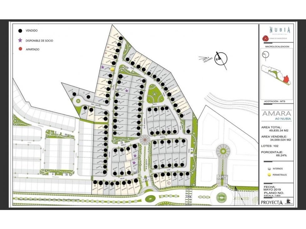 Lote en Venta rodeado área verde. NUBIA RESIDENCIAL. Zona Angelópollis - 4