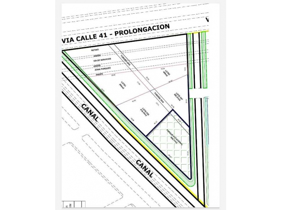 LOTE EN VENTA SOBRE LA CALLE 41 EN MONTERÍA - 1