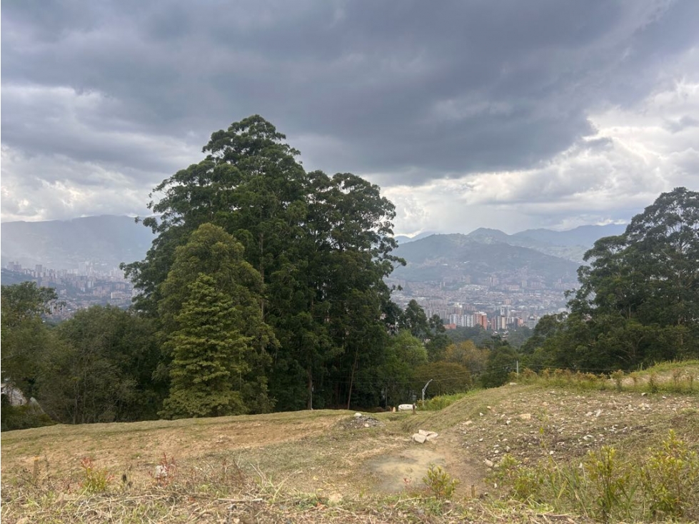 Lote Envigado El Chocho con vista