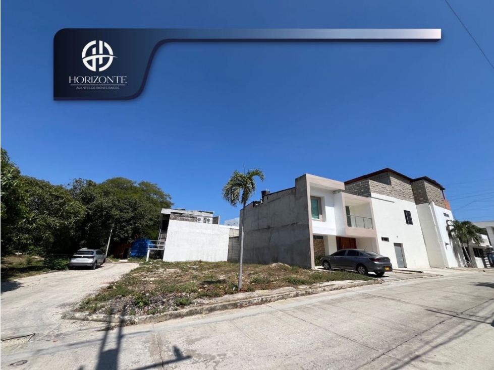 LOTE ESQUINERO EN EL CONJUNTO CERRADO BOSQUES DE BONDA