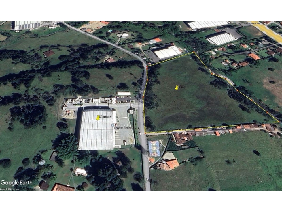 Lote Industrial en Guarne