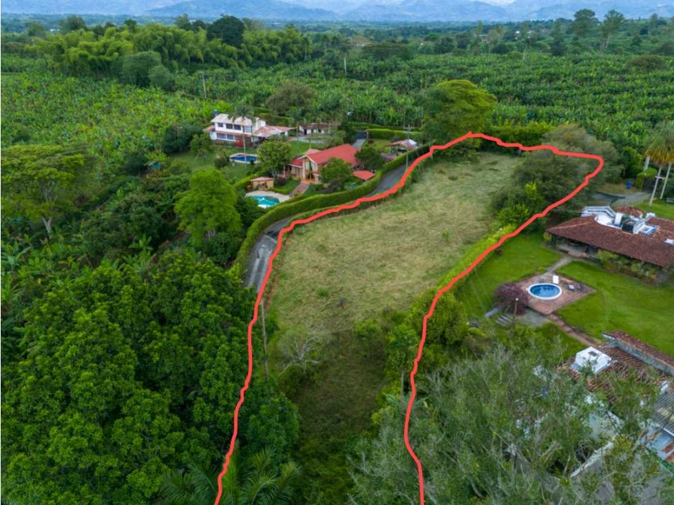 Lote para la venta en Murillo para construir casa campestre