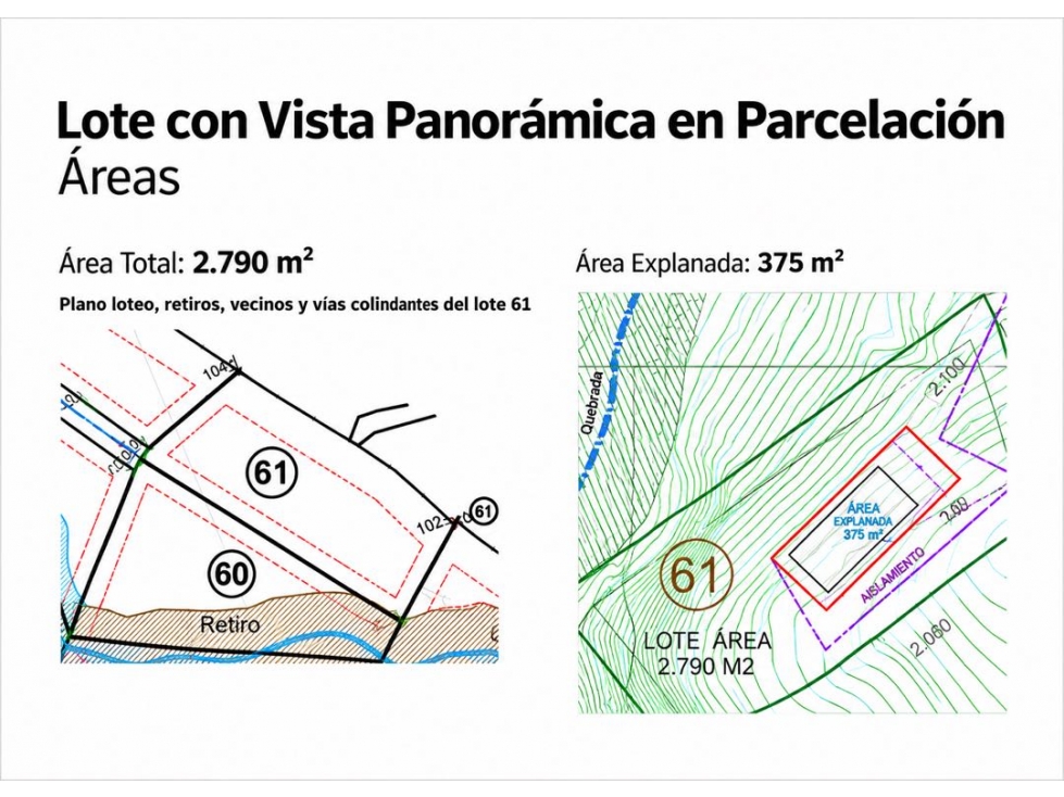 LOTE PARA VENTA, EL RETIRO - 4