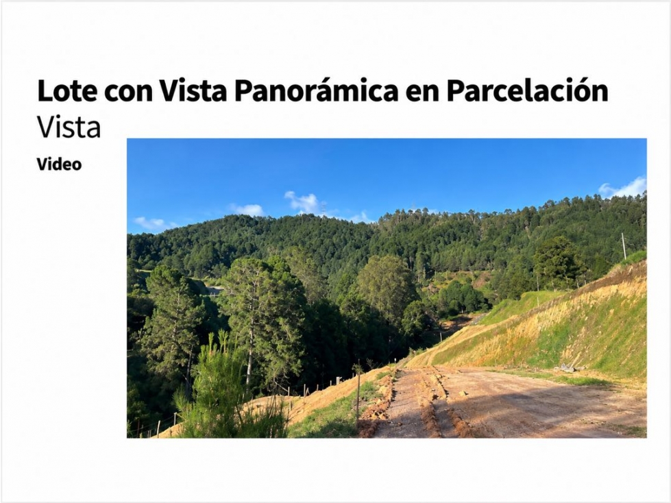 LOTE PARA VENTA, EL RETIRO - 1