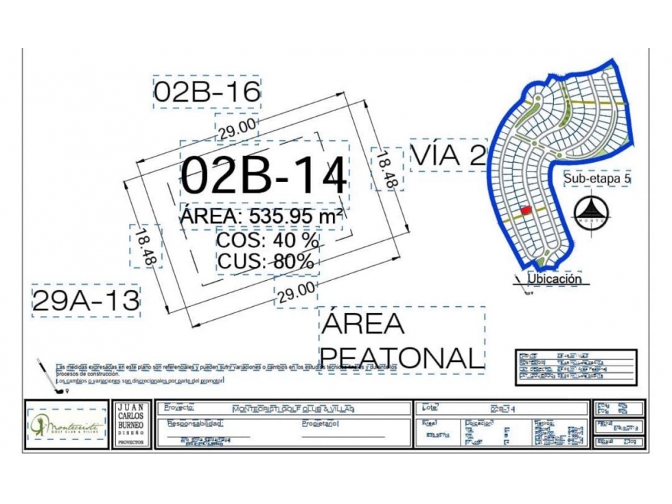 Lote plano de venta en Urb. Montecristi Golf Club-Manabi. — foto 3