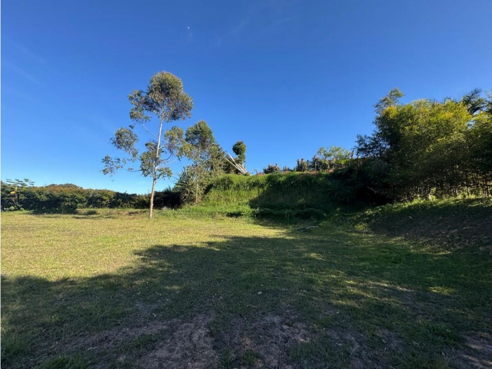 Lote plano independiente en venta en Llanogrande vista a las montañas — foto 5