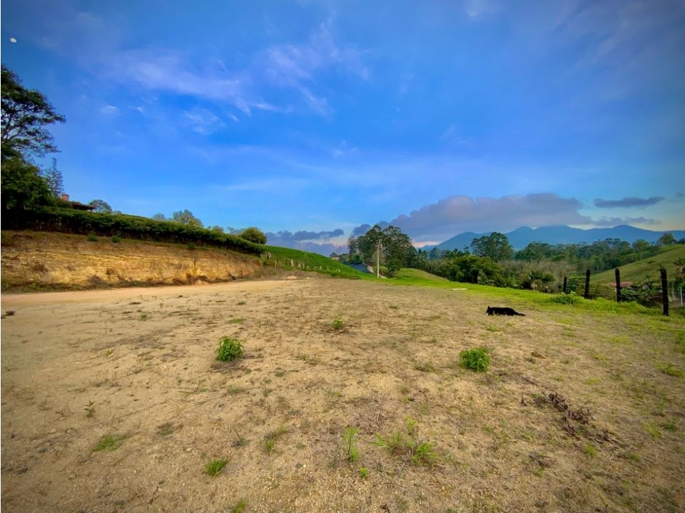 Venta Lote semi Parcelacion exotica vista Via San Antonio La Ceja