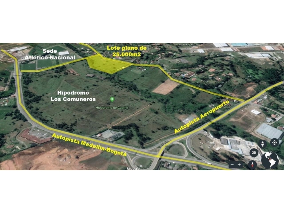 Lote totalmente plano Guarne - Antioquia — foto 2