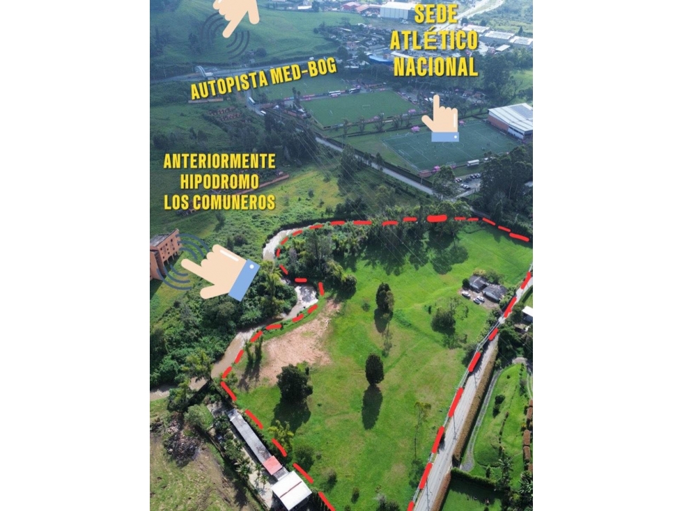 Lote totalmente plano Guarne - Antioquia