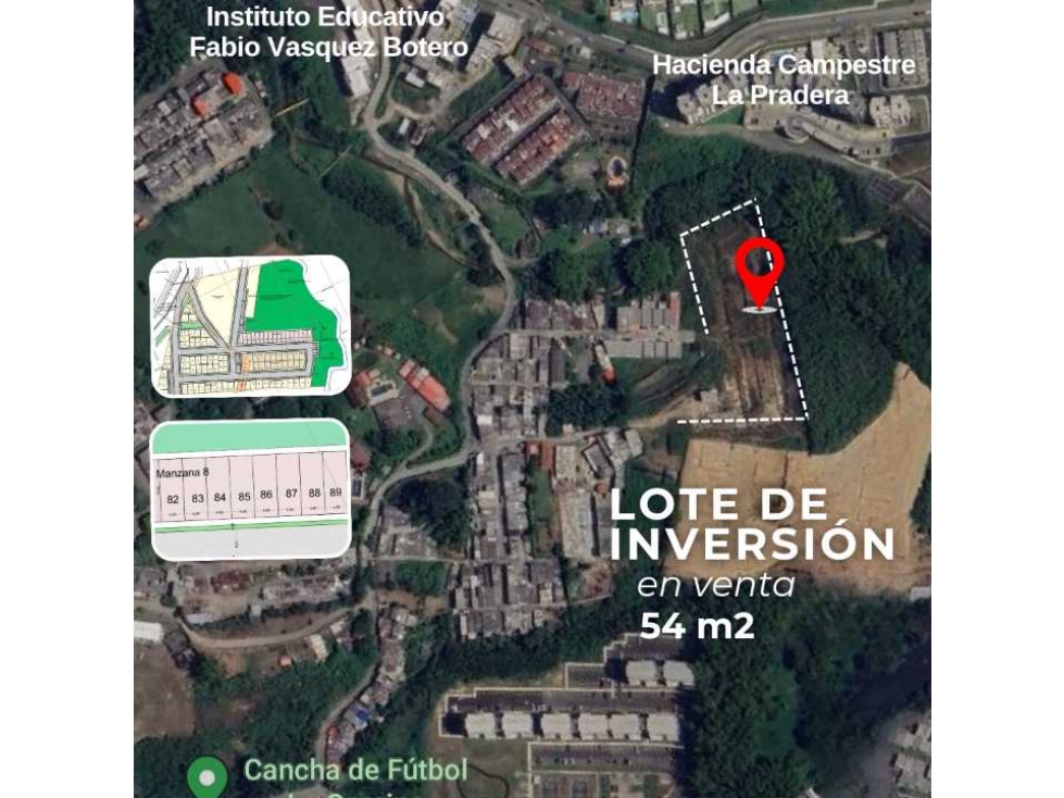 Lote urbano en la Pradera - 1