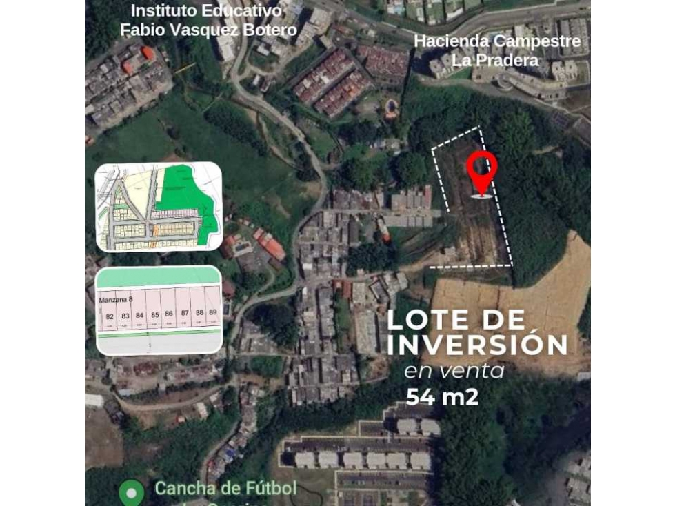 Lote Urbano en la Pradera Dosquebradas - 1