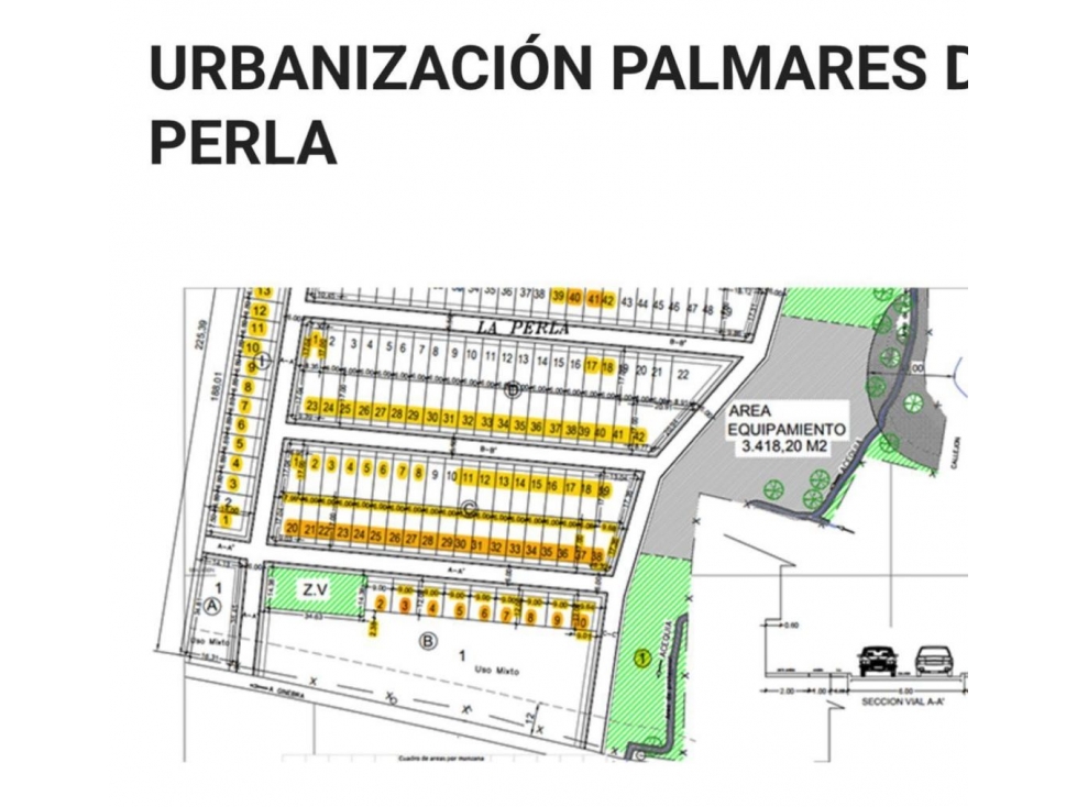 Lote en venta en La Perla ginebra valle - 6