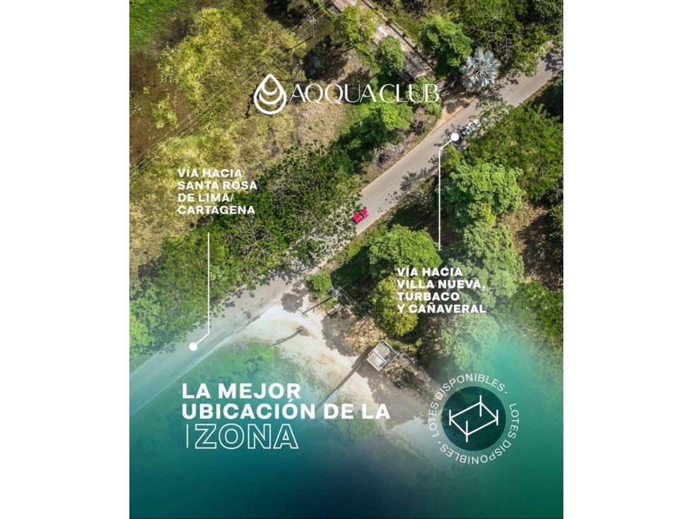 Lotes Campestres en Venta | Santa Rosa De Lima cerca Cartagena - 1