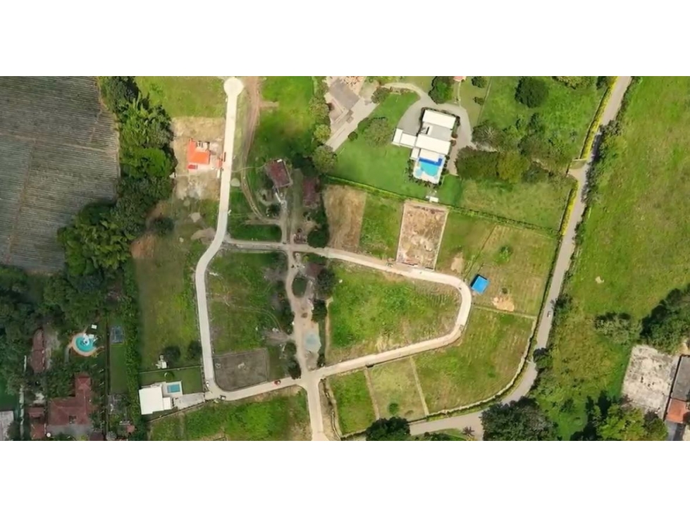 Lotes esquineros en venta en parcelación Santa Elena El Cerrito Valle