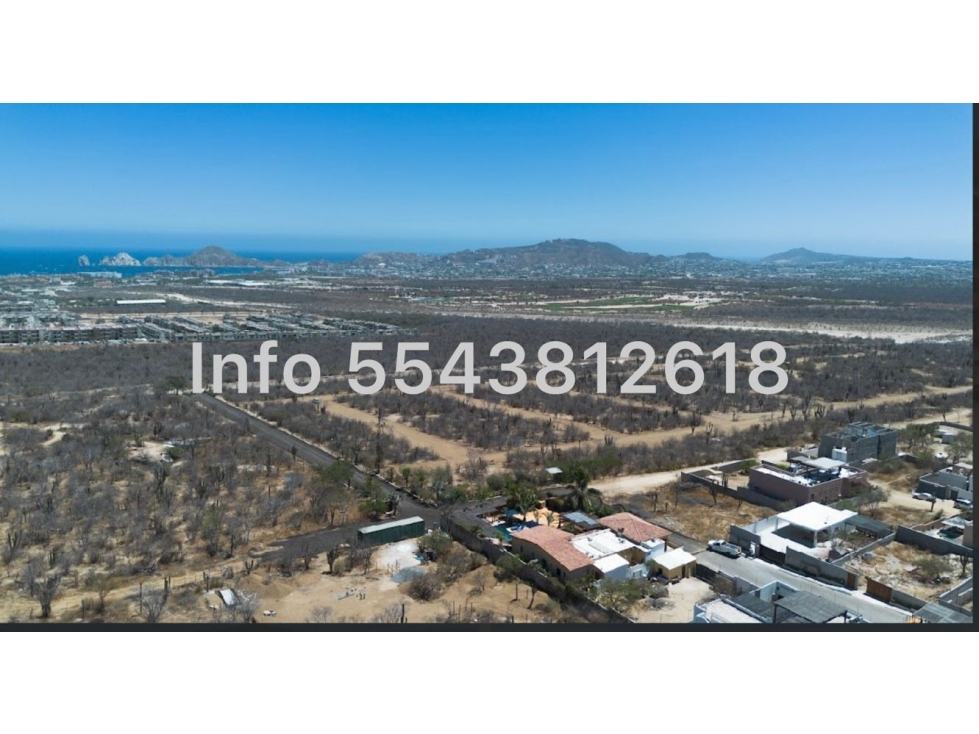 LOTES EN VENTA CON FINANCIAMIENTO DIRECTO EN EL TEZAL, CABO SAN LUCAS - 1
