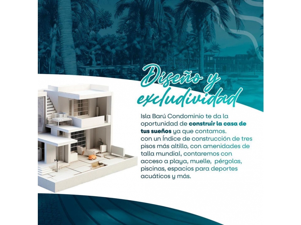Lotes En Venta Frente Mar Isla Barú Cartagena De Indias — foto 4