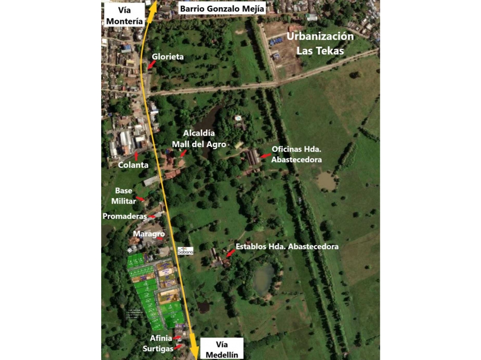 LOTES en venta en Planeta Rica Córdoba - 1