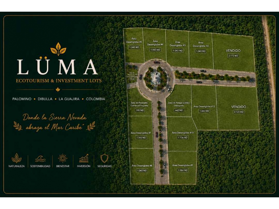 Lotes en venta ubicados en palomino la guajira - 1