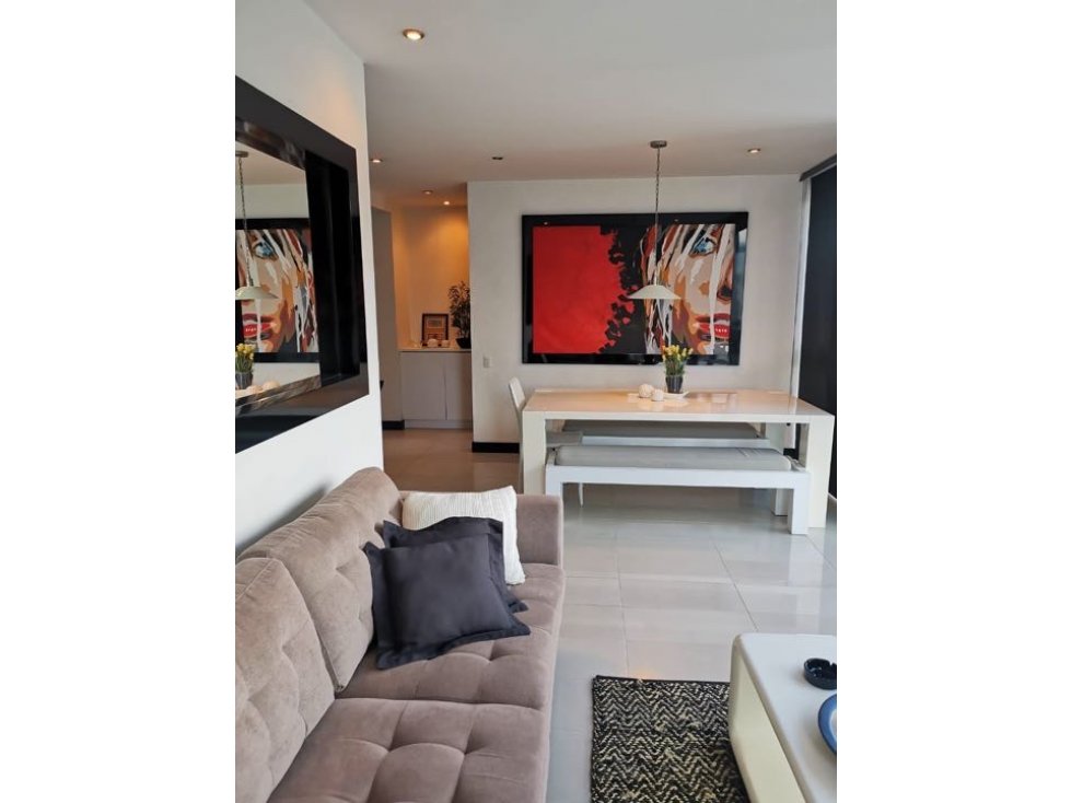 Lujoso apartamento amoblado de 2 habitaciones milla de oro poblado — foto 3