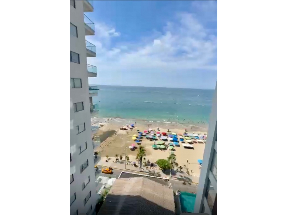Lujoso Dpto Frente al Mar en Chipipe Salinass