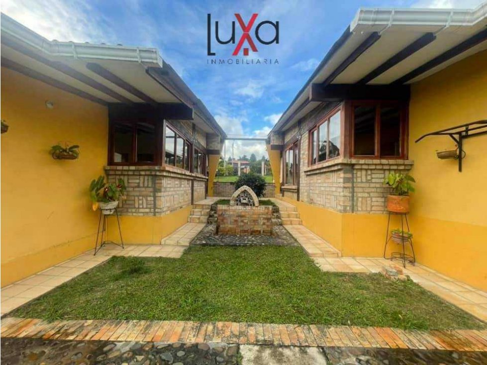 LUXA VENDE CASA CAMPESTRE SECTOR CLARETE. 2 CASAS. EXCELENTE UBICACION - 4
