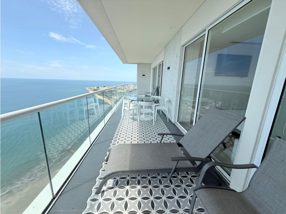 Luxury 3BR apartment with ocean view in Bocagrande/ Beach. — foto 4