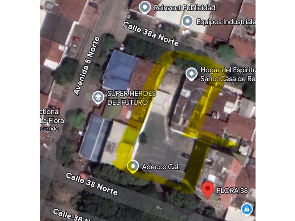 MAGNÍFICO LOTE EN VENTA CON DOBLE ACCESO LA FLORA