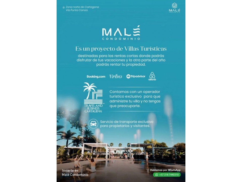 Malé condominio, proyecto de lotes turísticos en punta canoa — foto 2
