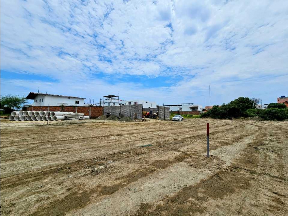 Vendo Terreno en Urb. Manta 2000, parte externa excelente ubicacación — foto 4