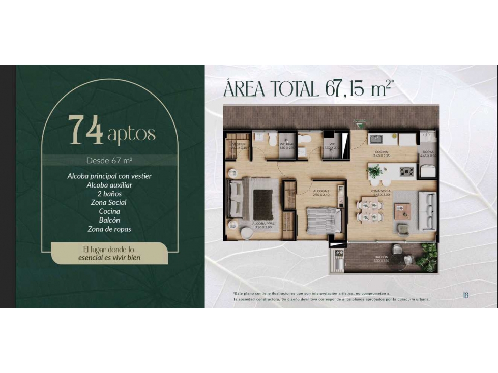 Venta apartamento en cesión de derechos Marazú en Rionegro — foto 5