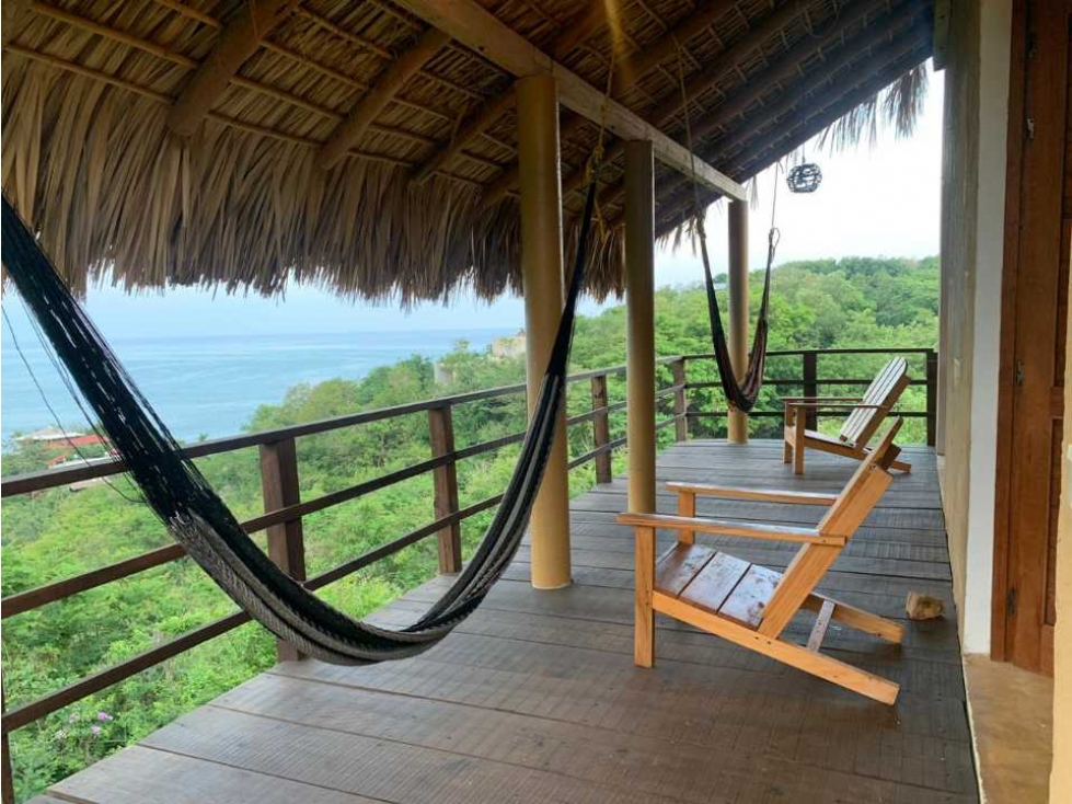 Mazunte Mágico/ Casa Vista Panorámica/Zona Turística - 2