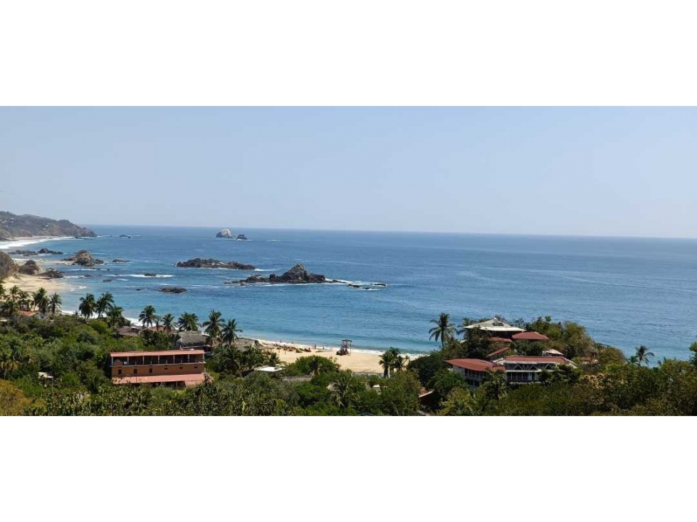 Mazunte Mágico/ Casa Vista Panorámica/Zona Turística - 1