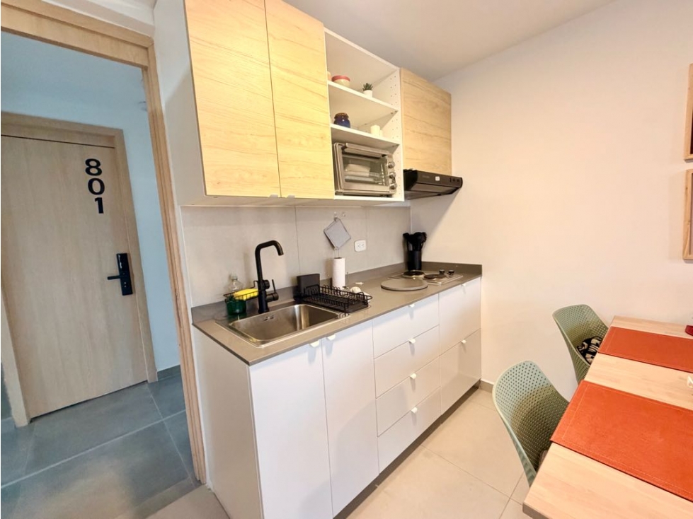 (MC) Apartaestudio AMOBLADO en Alquiler Cuarto de Legua Cali — foto 4