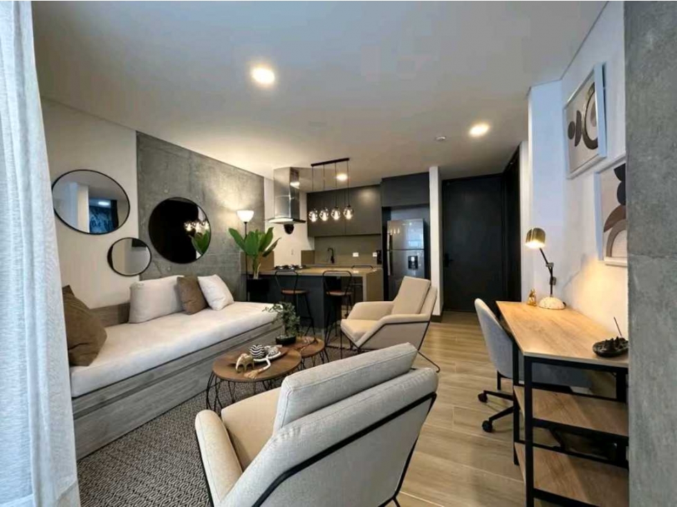[MC]APARTAESTUDIO AMOBLADO DE LUJO EN VENTA, SECTOR PRIVILEGIADO