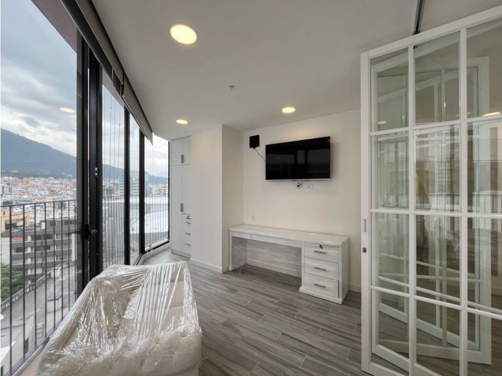 Suite amoblada de arriendo Quito Edificio Epiq cerca Mall El Jardín - 6