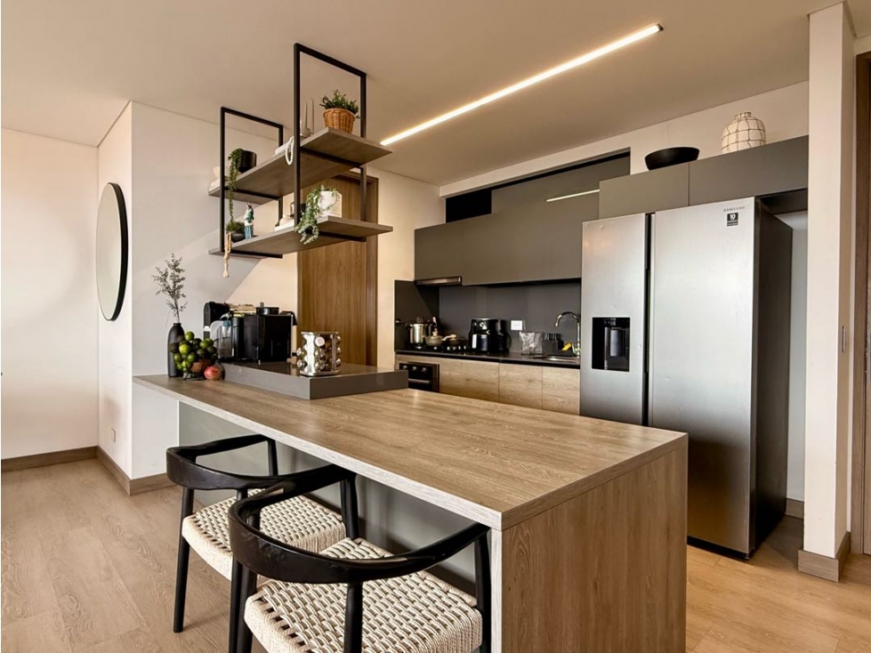 Moderno apartamento con excelente ubicación en Los Balsos
