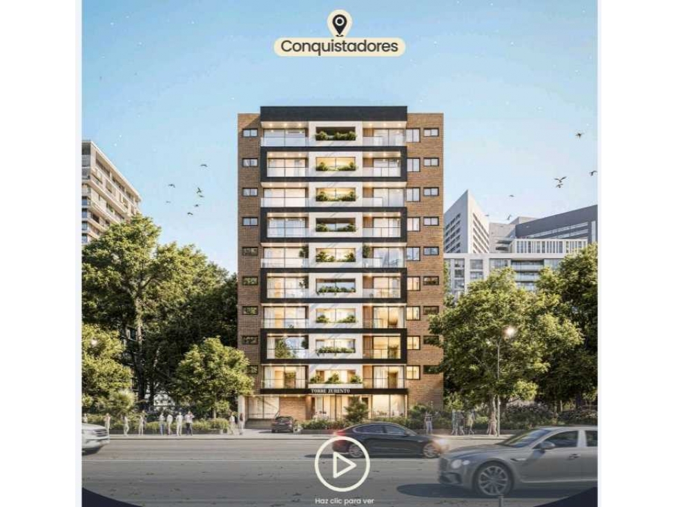 M.O.R Vende apartamentos sobre planos en Conquistadores