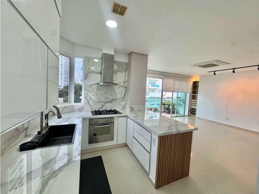 VENTA O ARRIENDO DE APARTAMENTO REMODELADO EN CASTILLOGRANDE CARTAGENA — foto 5