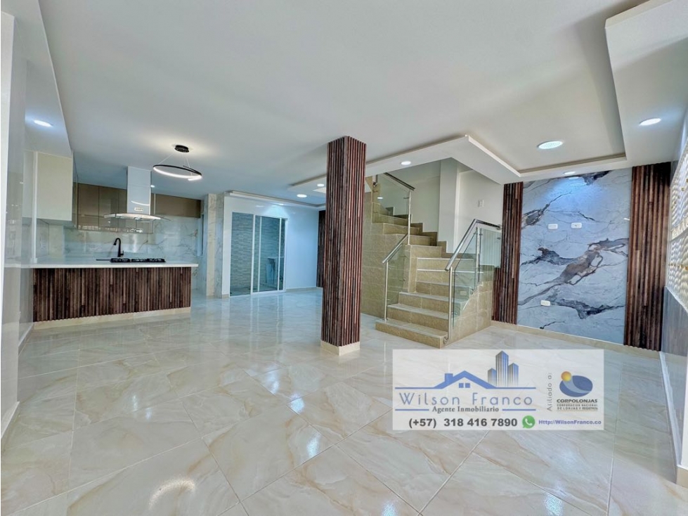 NUEVA | Full Acabados | Casa En Venta Sector El Country | Cartagena