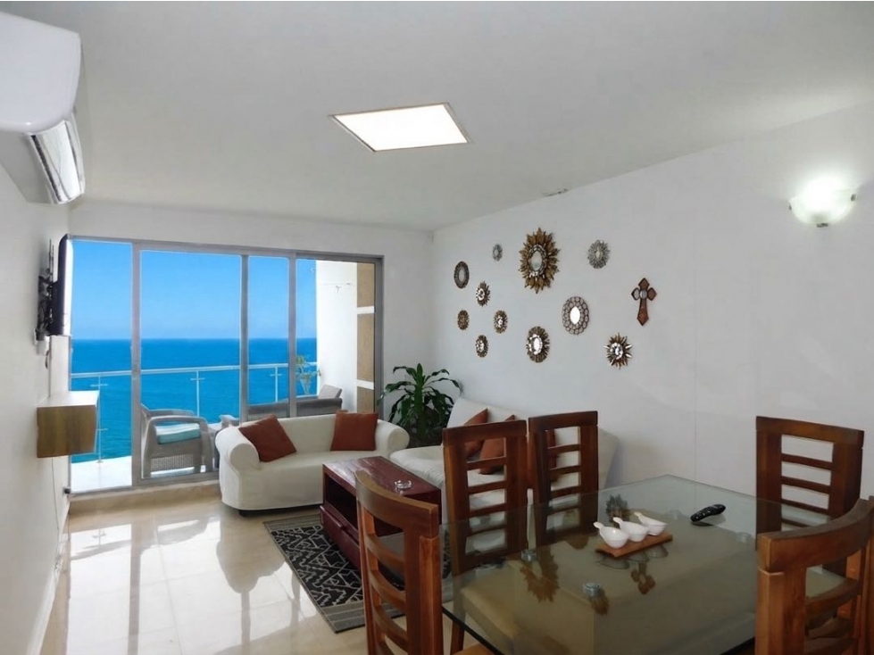 APARTAMENTO EN VENTA EN CARTAGENA PARA RENTAS CORTAS CON VISTA AL MAR — foto 4