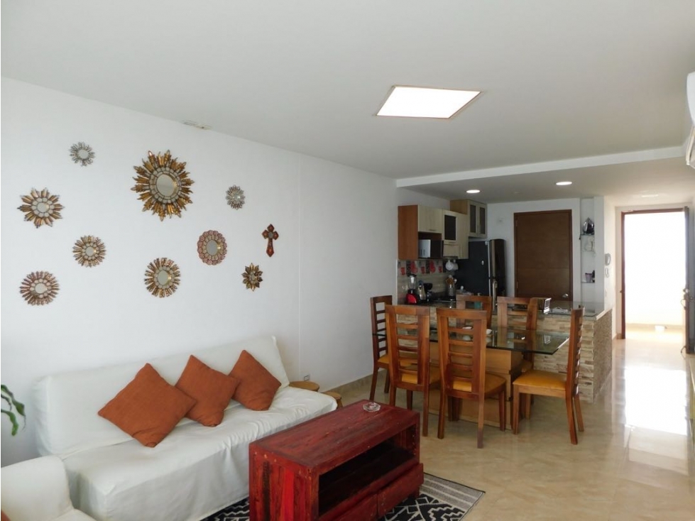 APARTAMENTO EN VENTA EN CARTAGENA PARA RENTAS CORTAS CON VISTA AL MAR — foto 6