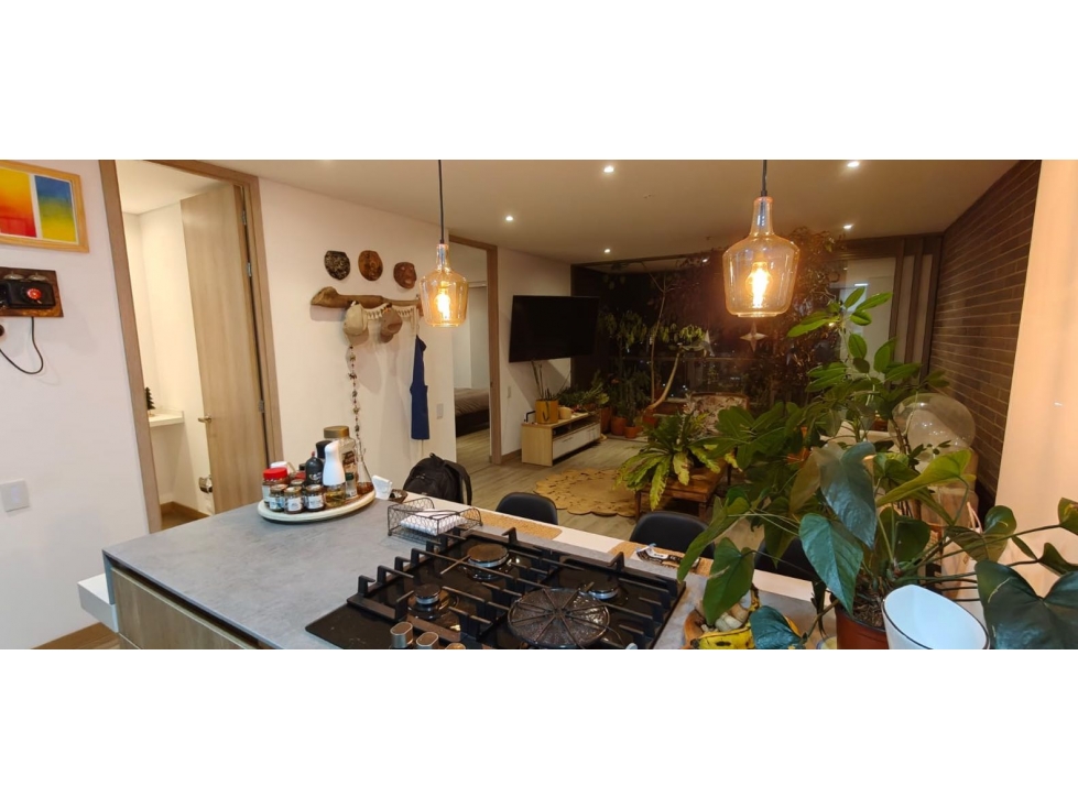 Nuevo apartamento en renta, amoblado en Loma de Linares